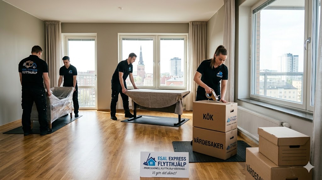 Flytthjälp västerås