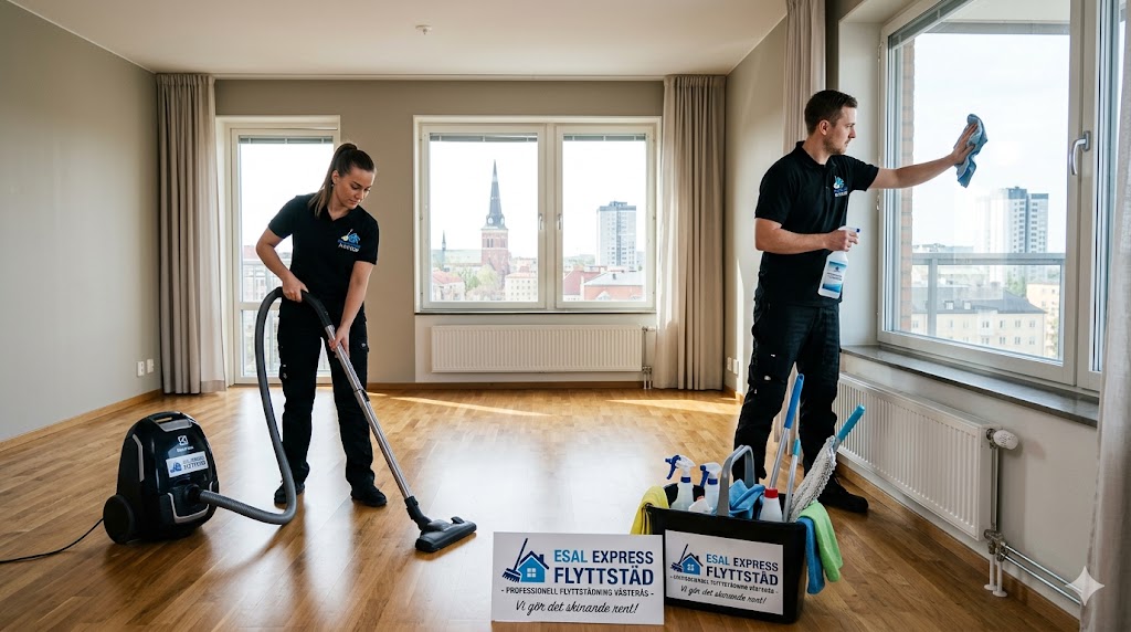 flyttstädning västerås